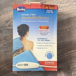 Blue Electric Heating Pad